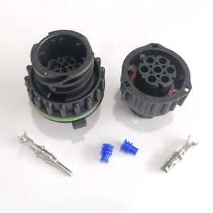 1-967325-1 965783-1 Tyco AMP 7 Pin Round HOWO A7 Odometer Speed Sensor <b>Plug</b> Sealed Auto Wire TerminalConnector With Cable Sheath - Product Image 4