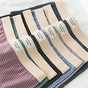 YIHONG Ff4370 Set di 3 Slip da <span class=keywords><strong>Uomo</strong></span> in Cotone, Comodi e Traspiranti, <span class=keywords><strong>Mutande</strong></span> a Righe, Set di Biancheria Intima Maschile - Product Image 4
