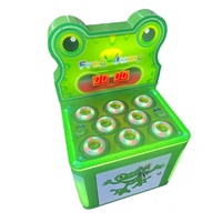 Machine de jeu Whack-a-Mole durable à monnayeur, thème dessin animé, équipement d'arcade pour enfants avec marteau de frappe, pour supermarchés et centres commerciaux