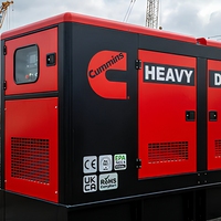 Groupe électrogène diesel super silencieux 400 kW 500 kVA à châssis ouvert, monophasé 220 V, 1500 tr/min, à faible bruit, pour usage industriel et de secours en usine