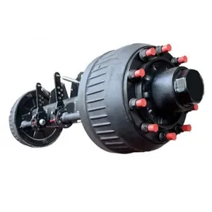 German Type Axle Tube trailer independent axles China Semi Trailer Axle Spare and Accessory Parts 150*150 Square