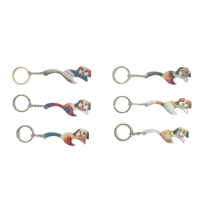 Souvenirs Hot Selling Printed T-<b>Shirt</b> Shape Shrimp-shape Ocean Style All-shape Beach Summer Style Keychain - Product Image 2
