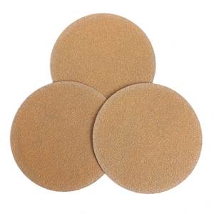 Outils abrasifs en gros, <span class=keywords><strong>papier</strong></span> abrasif 125 mm, <span class=keywords><strong>papier</strong></span> abrasif 5 pouces P240, disque <span class=keywords><strong>de</strong></span> ponçage jaune pour le ponçage et le polissage du bois et <span class=keywords><strong>de</strong></span> l'automobile - Product Image 2