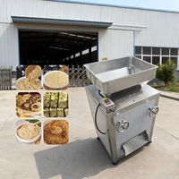 Machine automatique de découpe et de broyage de petits aliments, noix de cajou, fèves de cacao, coquilles extérieures, amandes, haricots verts