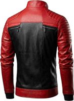 Blouson de moto noir pour homme en similicuir PU, manteau de motard personnalisé OEM ODM, vente en gros, vêtements d'extérieur pour l'automne et les voyages