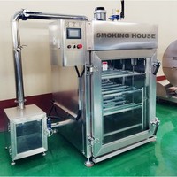 TEKFOOD Machine commerciale automatique pour fumer la viande le poisson les fruits de mer Machine à fumer la viande la saucisse Prix d'usine