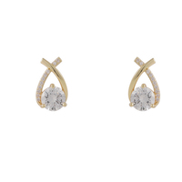 Personnalité 925 argent aiguille diamant boucles d'oreilles Style coréen bijoux brillant zircone cristal boucles d'oreilles pour femmes filles