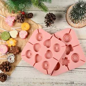 Moule à bonbons 3D multi-formes en silicone, éco-responsable, facile à nettoyer, best-seller, pour chocolat fait maison. - Product Image 3