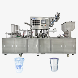 Nouvellement développé avec la fonction de lavage de tasse Machine de remplissage et de scellage de tasse d'eau minérale Machine de remplissage de tasse de glaçon - Product Image 1