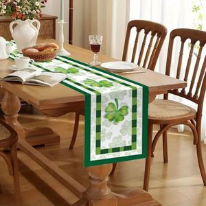 Bandera Decorativa para Mesa con Diseño de Arpa Verde y Blanca de San Patricio, para Fiestas en Casa y Decoración de Exteriores - Product Image 3