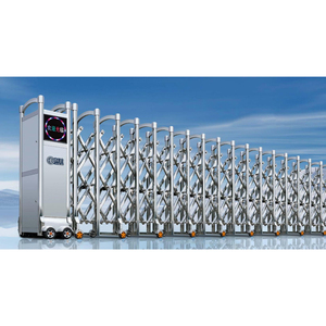 Cancello Scorrevole Elettrico Automatico Retrattile Pieghevole in Acciaio Inox per Vialetto - Product Image 2