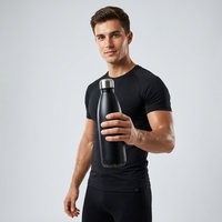 Bouteille d'eau isotherme de 17 oz style Cola, double paroi en acier inoxydable 304, thermos de voyage sous vide, gobelet personnalisé avec logo – Vente en gros