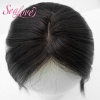 Topper V-loop en forme de V, extension de cheveux à clipser, cheveux humains Remy, toupet à nœuds en V, extensions de cheveux invisibles sans couture à clipser