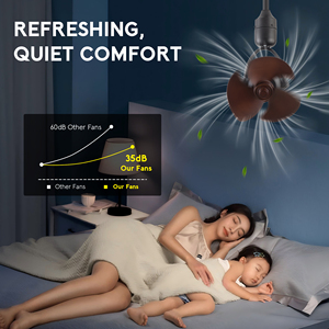 Hiện Đại Phòng Nhỏ 12 Inch 360 Xoay Tường Khung Quạt Trần Treo Tường <span class=keywords><strong>Fan</strong></span> Hâm Mộ Với Điều Khiển Từ Xa - Product Image 4