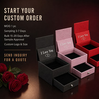 Kotak Hadiah Kaku Custom Printing Dengan Tutup Lipat dan Laci untuk Perhiasan, Hadiah Bunga, Tekstur Anyaman Multi Warna, Grosir Pabrik