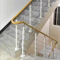 Rampe d'escalier en acier inoxydable amovible, design personnalisé de haute qualité