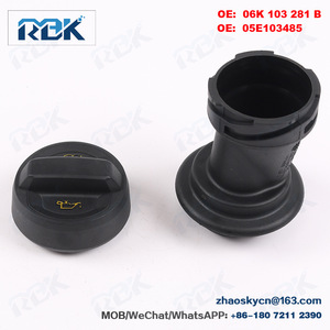 ฝาครอบน้ำมันเครื่อง ROK 06K 103 281 B สำหรับเซ็นเซอร์วัดอุณหภูมิ อะไหล่เครื่องยนต์ - Product Image 4