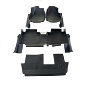 Tapis de sol de voiture 3D TPE Accessoires d'intérieur Décoration Tapis de sol de voiture personnalisé pour JETOUR X70/plus (sept places)