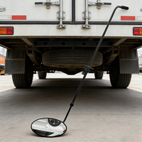 Outil d'inspection sous véhicule portable V3 pour la détection d'objets étrangers, miroir rond durable pour une utilisation en toute sécurité
