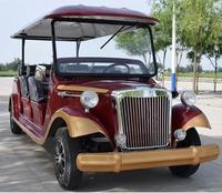 Modelo popular Electric Tour Car Vintage Classic Car Tour Bus Electric Sightseeing Vehicle