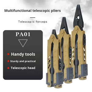 คีมพับอเนกประสงค์สแตนเลส พร้อมสวิตช์เลื่อน รองรับ OEM <span class=keywords><strong>ราคา</strong></span>โรงงาน มีทั้งแบบเมตริก มีด ไขควง - Product Image 1