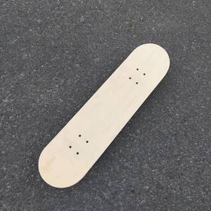 Planche à roulettes Dz Drawing Whiteboard 80 cm en forme de bâtonnet de glace, couleur bois naturel, durable, pour enfants, planche à roulettes de sport - Product Image 3