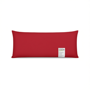 Coussin de banc d'extérieur Goxue, rouge, en tissu Oxford, rectangulaire, résistant à l'eau, toutes saisons, amovible, lavable - Product Image 1