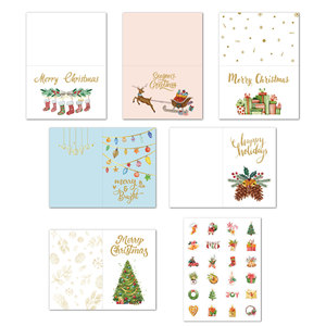 Combo de Tarjetas de Felicitación de <span class=keywords><strong>Cumpleaños</strong></span> Personalizadas, Tarjetas de <span class=keywords><strong>Cumpleaños</strong></span> Divertidas, Tarjetas de Regalo de Navidad con Sobre y Pegatinas para Regalos - Product Image 5