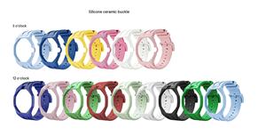 Upro Bioceramic <b>Case</b> & Buckle Silicone <b>Watch</b> Strap for Ap -swatch Royal Pop Modification Kit Luxury <b>Watch</b> Band Accessories - Product Image 4