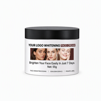 Crème éclaircissante au carotène personnalisable OEM, crème hydratante organique pour le visage, correcteur de taches brunes, soin naturel