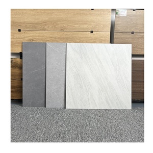 Gạch Lát Sàn Phòng Khách Phong Cách Mới 60X60 Gạch Lát Sàn Mộc Mạc Bằng Sứ Mờ Chống Trượt - Product Image 1