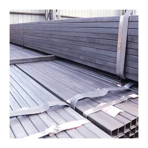 2024 New Selling ASTM A106 ERW Carton Steel Black Pipe Hollow Section Hot Rolled Square Steel Tube