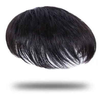 Супер натуральный вид и дышащие человеческие волосы мужские системы замены