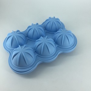 ถา<span class=keywords><strong>ด</strong></span>น้ำแข็งทำจากซิลิโคนนิ่มเกร<span class=keywords><strong>ด</strong></span>อาหาร,ขนาดเส้นผ่านศูนย์กลาง4.5ซม. 5สี6รูเป็นมิตรกับสิ่งแวดล้อมมีประโยชน์ทำเองแม่พิมพ์น่ารักเรียบง่าย - Product Image 3