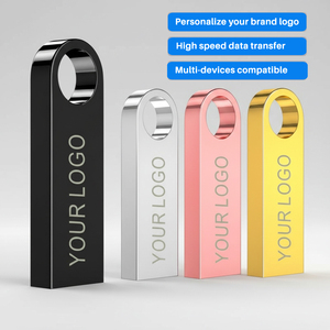 Ổ USB kim loại khắc logo tùy chỉnh 2.0, dung lượng 1G 2G 4G 8G 16G 32GB 64GB, ổ flash mini USB - Product Image 1