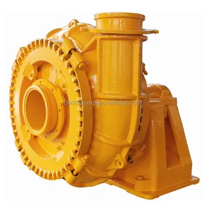 Deshi sand pump barge mud sludge marine dredge submersible solids particles stone gravel pump G GH expeller