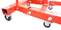 Mini-grue d'atelier hydraulique mobile manuelle multifonction pliable pour levage de moteur de voiture en acier 1T 2T 3T