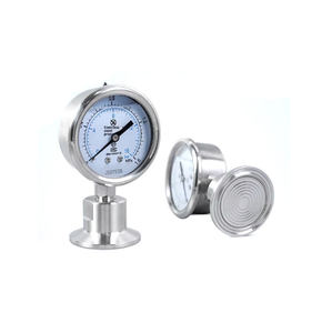 Manomètre à diaphragme sanitaire à fixation rapide YNTP-60BF en acier inoxydable - Product Image 3