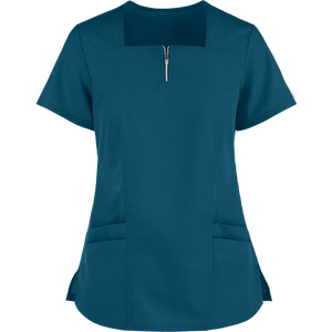 Tenues d'infirmière professionnelles pour femmes de petite taille, en tissu extensible/polyester, uniformes d'hôpital, blouses médicales - Product Image 2