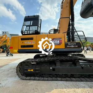 Excavatrice Sany Sy335h d'occasion de 33 tonnes, modèle Sy335, pelle lourde Sy335c, machine de terrassement d'occasion - Product Image 2