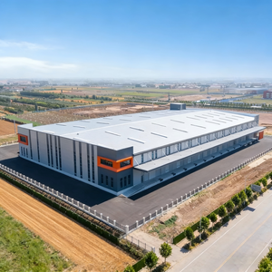 Bâtiment métallique hangar en acier préfabriqué atelier de structure métallique bâtiment d'entrepôt - Product Image 1