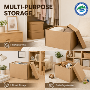 <span class=keywords><strong>Cajas</strong></span> <span class=keywords><strong>de</strong></span> Cartón Resistentes para Mudanza y Almacenamiento, <span class=keywords><strong>Cajas</strong></span> Rígidas Corrugadas, Laminación Mate, Personalizables, Reciclables, Fabricante - Product Image 3