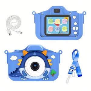 Cámara Infantil 2026 X12S con Doble Lente, Mini Cámara para Niños 1080P, Diseño de Dinosaurio, Adorable Juguete, Cámara Digital para Selfies L1 - Product Image 4