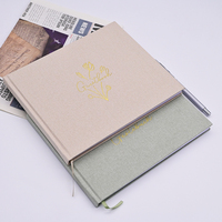 Cuaderno Artístico de Lujo A5, 100 Páginas, Personalizable, Tela, Cuero, Algodón, Tapa Dura, Regalo