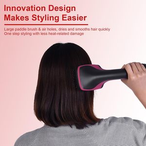 Cepillo de Aire Caliente 2 en 1, Secador de Pelo Profesional, Estilizador de Cabello, Cepillo de Aire Caliente, Secador y Voluminizador de Cabello en un Solo Paso - Product Image 2