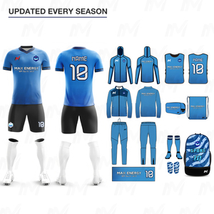 Maillot de football personnalisé en gros à manches courtes, respirant, pour hommes - Product Image 4