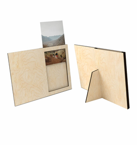 Tùy Chỉnh <span class=keywords><strong>Laser</strong></span> <span class=keywords><strong>Cut</strong></span> Trống Khung Ảnh Bằng Gỗ Hình Ảnh Ván Ép Khung Ảnh Cá Nhân - Product Image 1