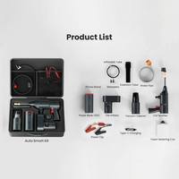 Kit de réparation automobile BAYU, mini aspirateur, laveur, lampes de poche rechargeables, pompe à air numérique 170 psi, démarreur de véhicule 15000 mAh