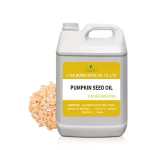 Atacado OEM Factory Supply Pure Organic Pumpkin Seed Oil para Massagem, Pele, Spa, Sabão, Loção, Lavagem, Banho