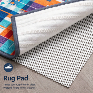 Luxury <strong>Anti</strong> <strong>Slip</strong> Carpet <strong>Underlayment</strong> <strong>Rug</strong> Pad <strong>for</strong> Area <strong>Rugs</strong> Indoor Floor Protection and Enhanced <strong>Rug</strong> Stability - Product Image 1